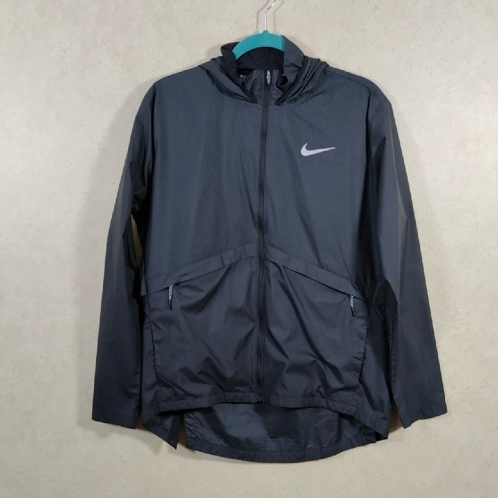 Nike Charcoal Hooded Jacket